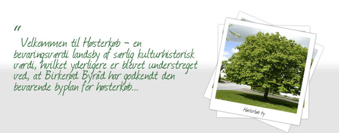 Høsterkøb Grundejerforening topbanner forside